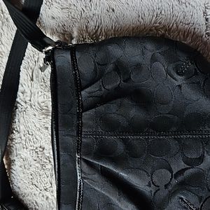 Coach black purse